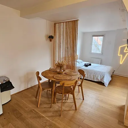 Lägenhet Studio Lumineux Scandinave - 4E Etage - Calme Arras