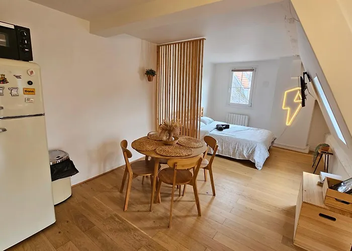 Apartment ϟ Lumineux Scandinave - Coup De Foudre Arras